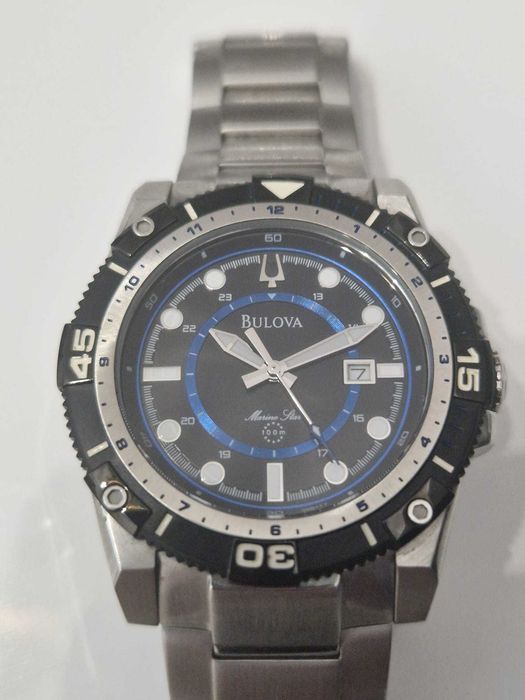 Ceas Bulova Marine Star, 98B177, bratara otel