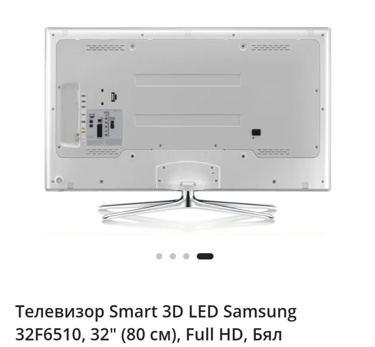 Телевизор Sтаrt ЗD LЕD Sатsung
32F6510,32" (80 CM), Full HD, A∏