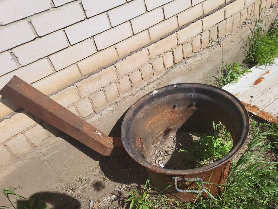 Казан ошак баллон