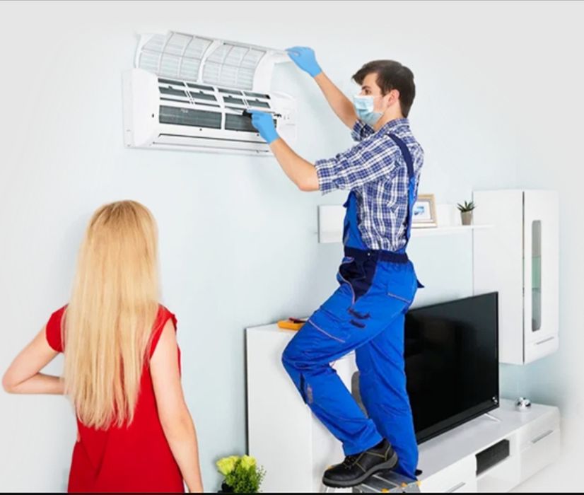 Установка кондиционера