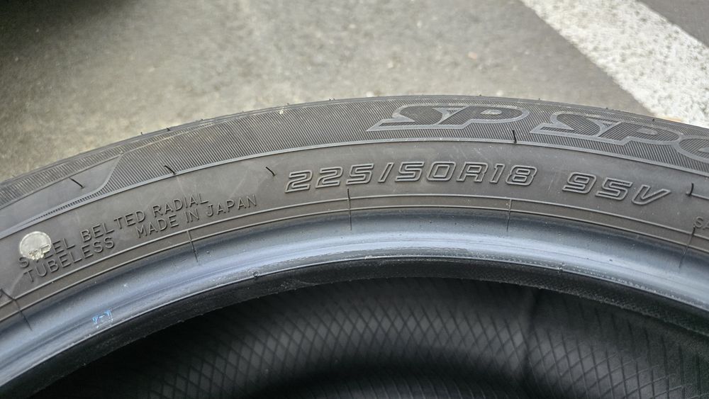 Set 4 anvelope vară Dunlop Sport Maxx 050 – 225/50 R18 – DOT 48/2024