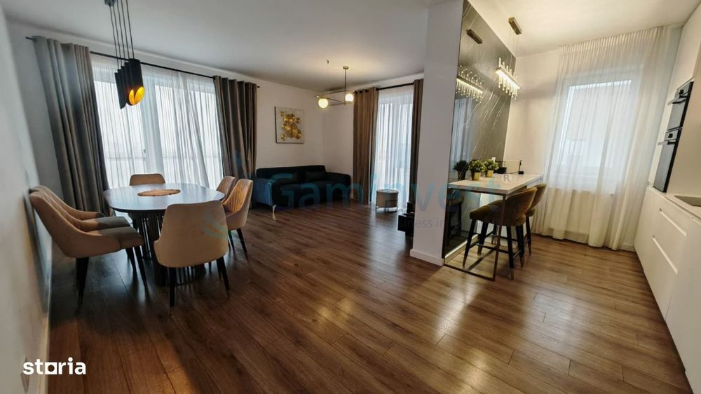 Apartament lux 3 camere, Prima Onestilor cu parcare, Gaminvest, A2678