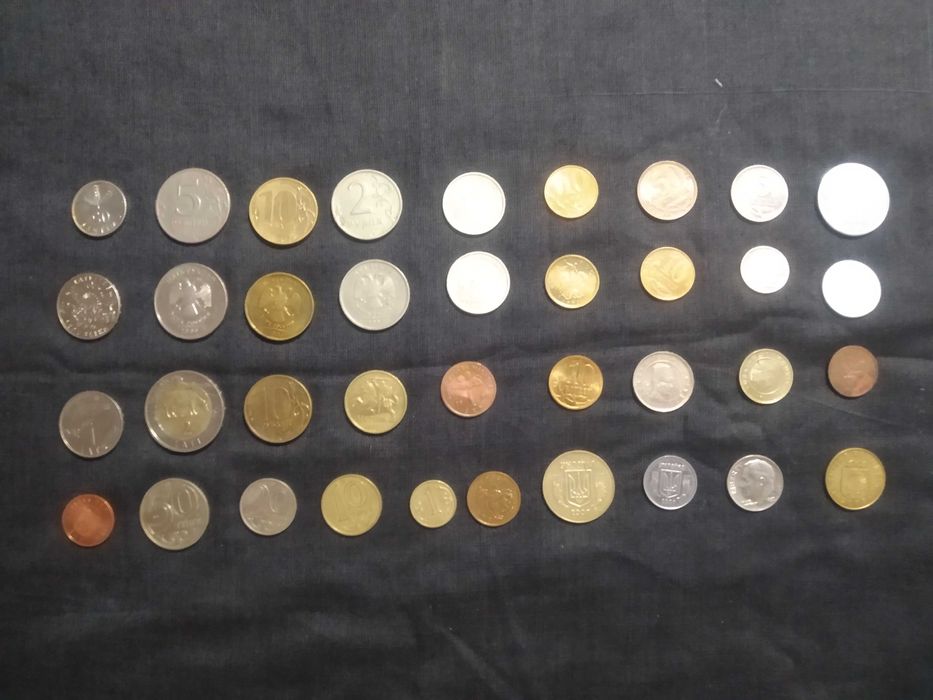 Монеты советские и зарубежные для коллекции ОПТОМ