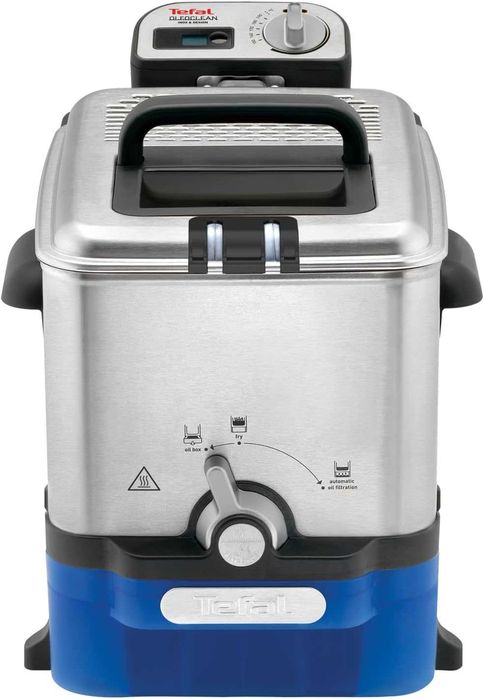Фритюрник Tefal Oleoclean Pro Inox & Design FR8040, 3.5л. 2300W