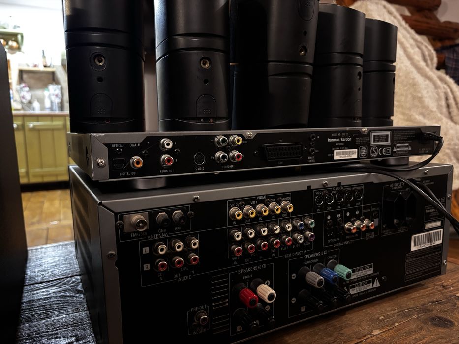 Sistem Home Cinema(Boxe)Bose 5.1.Amplificator+DVD harman/kardon