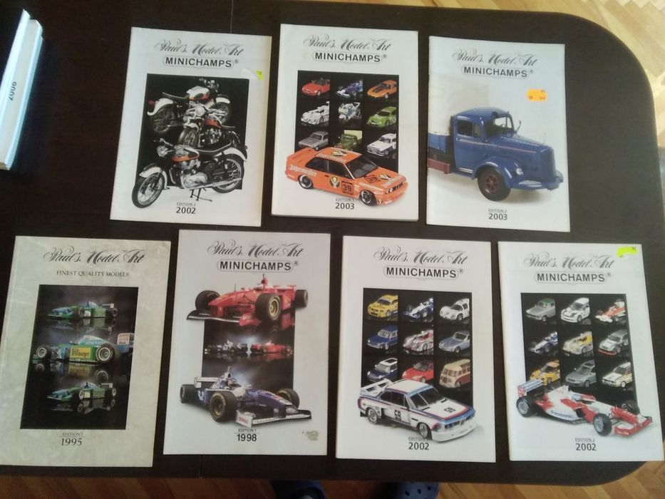 Каталози minichamps, norev, autoart