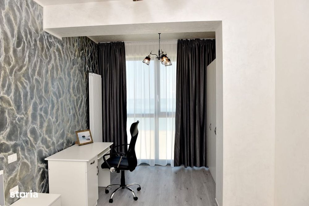 Faleza Nord -apartament deosebit frontal la mare terasa