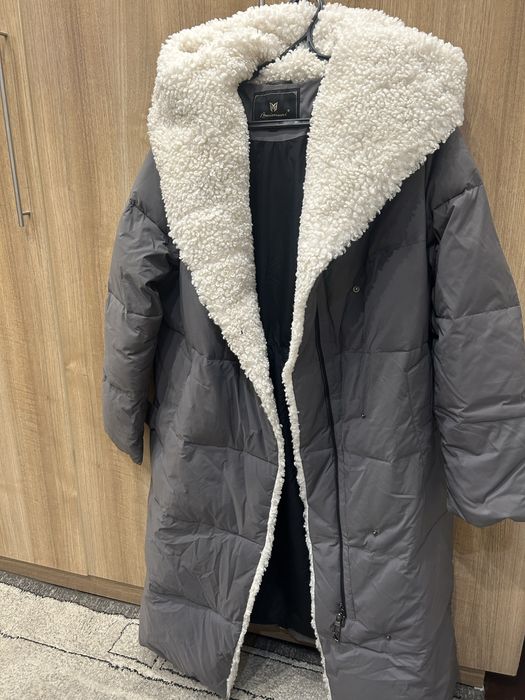 Пальто на искуственном меху