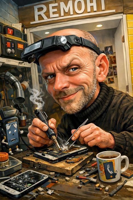 Ремонт сотовых телефонрв