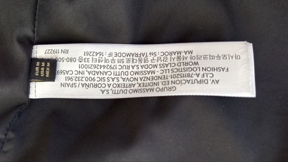 Massimo Dutti geacă piele