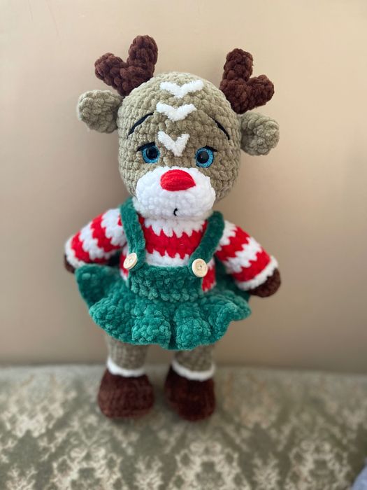 Плетени играчки с плюшена прежда