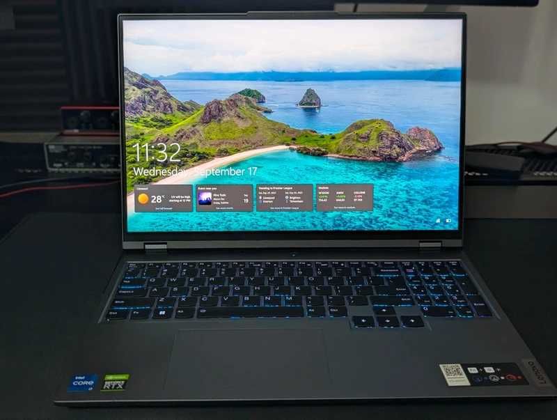 Laptop gaming Lenovo Legion 5 Pro 1TB SSD RTX3060 6GB Intel i7 32GBRAM