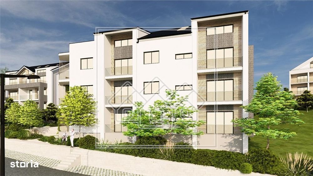 Penthouse cu 3 camere, 2 bai si balcon - la cheie
