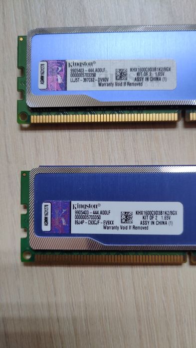 РАМ памет Kingston HyperX Blu 8GB (2X4GB) DDR3 1600MHz