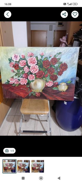 Tablou pictat pe panză
