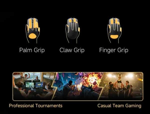 Беспроводная мышь VGN Dragonfly F2 Pro Max, PixArt PAW3395 8KHz 800mAh