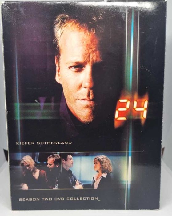 24 COMPLETE SEASON 2 BOX SET DVD без български субтитри цена 10€