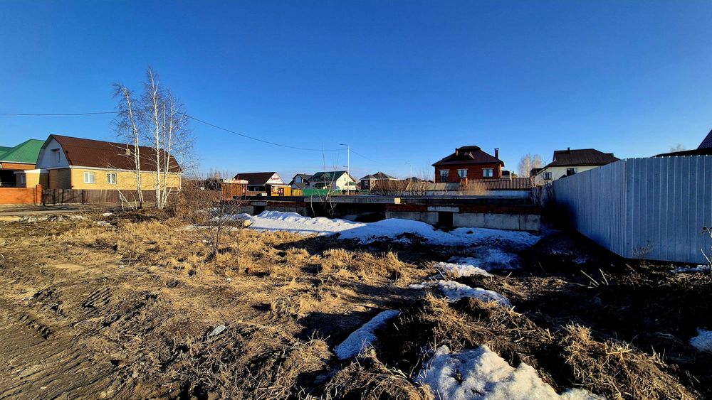 Продам 10 соток на Ормане с фундаментом / ул. Алтын Дала