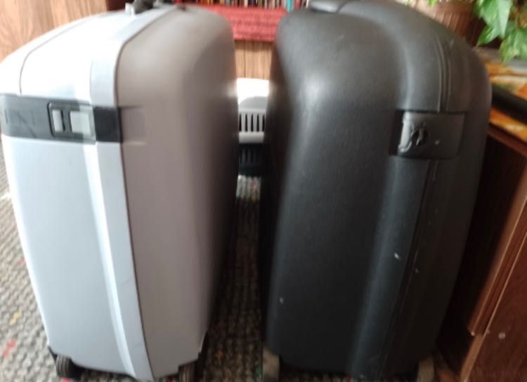 Куфар Samsonite + Delsey.