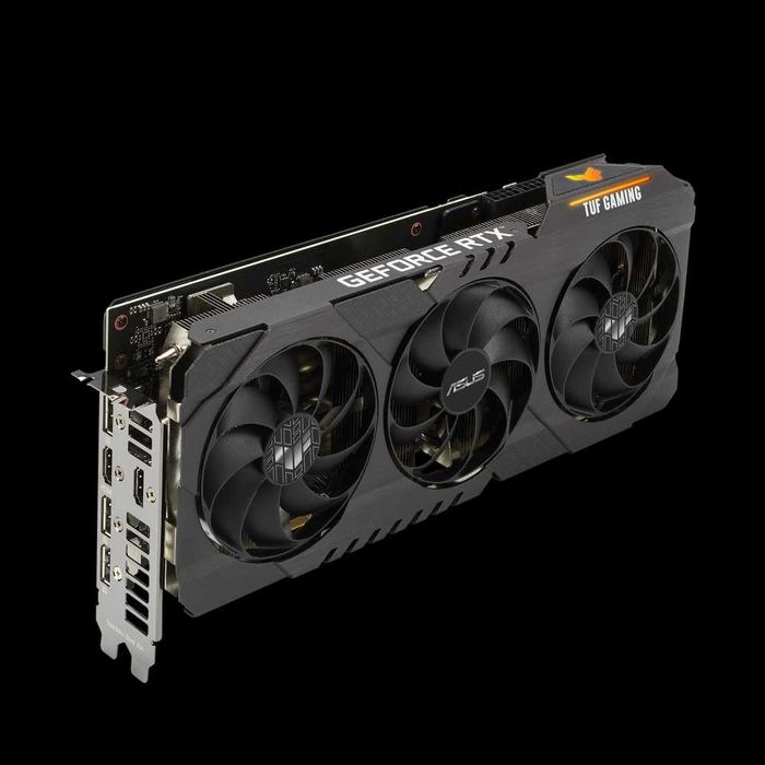 ASUS TUF RTX 3070 8GB GDDR6, 3 ventilatoare, testare