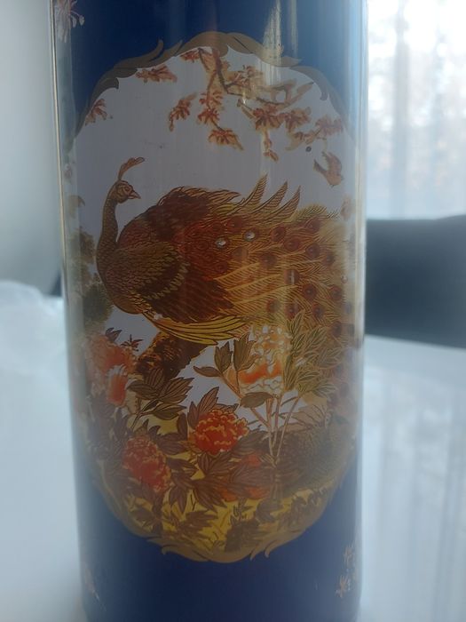 Ретро термос с помпа