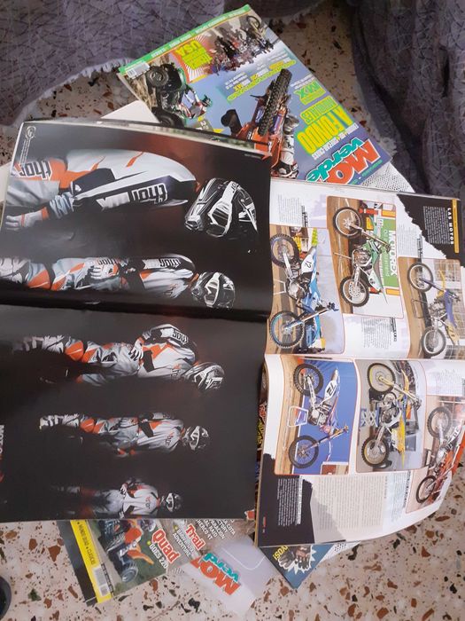 Lot de 7 reviste vintage Moto verde,Spania