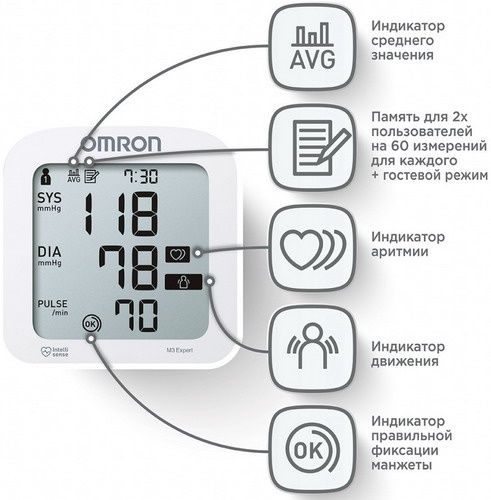Omron M3 Comfort tonometr