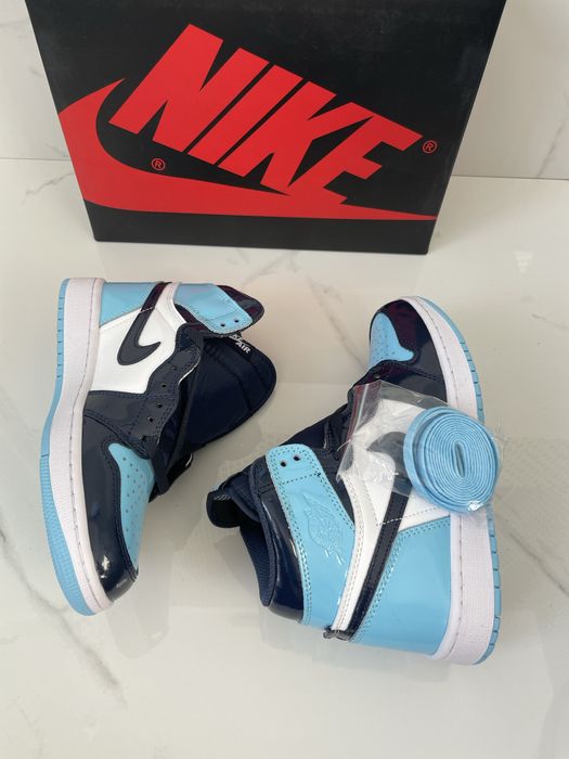 Air Jordan 1 Retro UNC Patent Full Box Verificare Colet Size 35,5-45