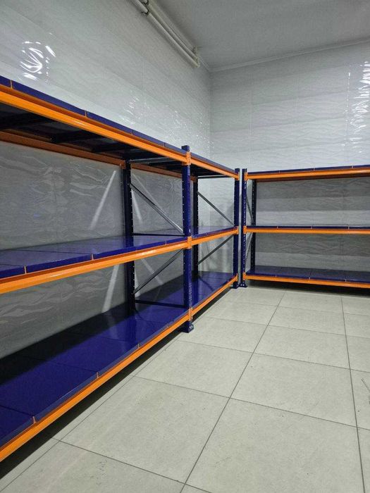 Stellaj | Ombor uchun stellaj | Metall raf | Premium sifat