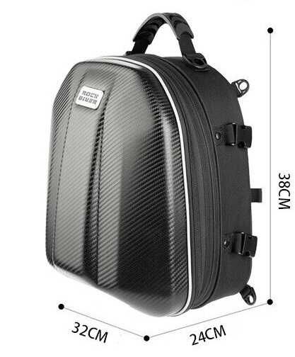 Чанта раница куфар за мотор Carbon мото мотоциклет