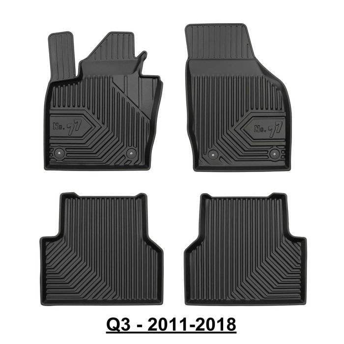 Presuri/Covorase tip Tavita Premium, Groase - Audi Q2, Q3, Q5, Q7, Q8