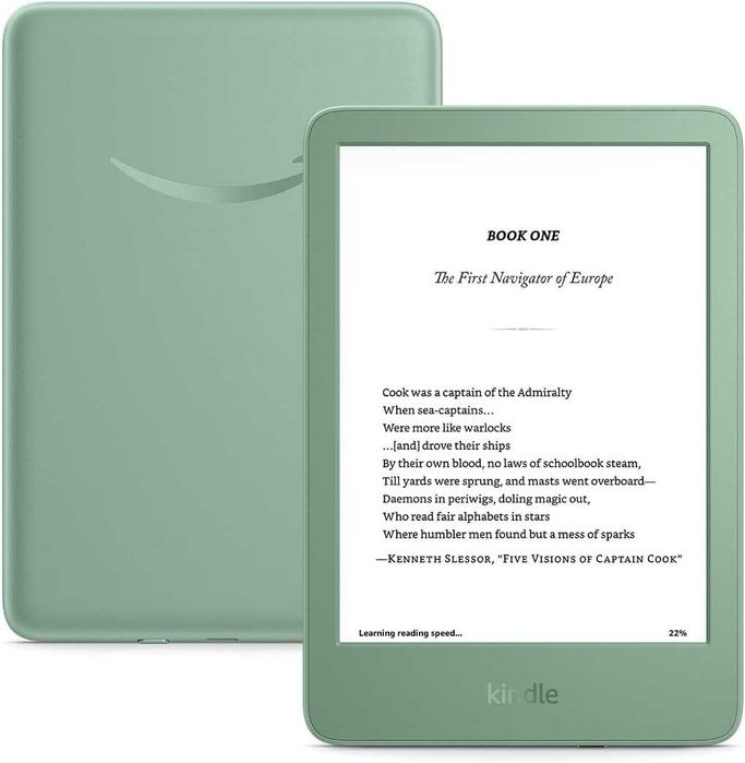 Amazon Kindle 16GB 2024 No Ads Matcha New