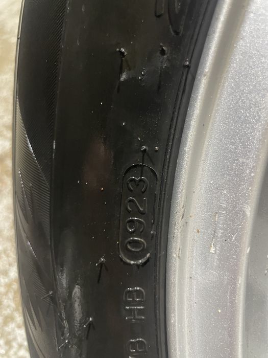 Оригинальные диски Hyundai с резиной в сборе
