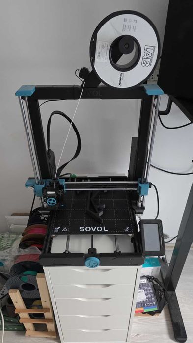 Imprimantă 3D Sovol SV06 Plus – Stare impecabilă + 2 role filament BONUS