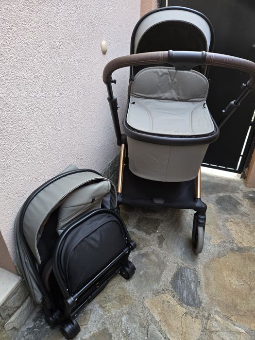 Комбинирана количка 2 в 1 KikkaBoo - Lanah, Army Green