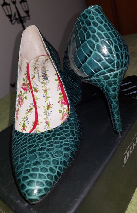 Pantofi stiletto piele naturala CONDUR by alexandru