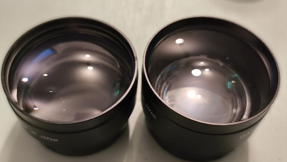 Lentile obiectiv Telefoto si Wide Danubia, made in Japan