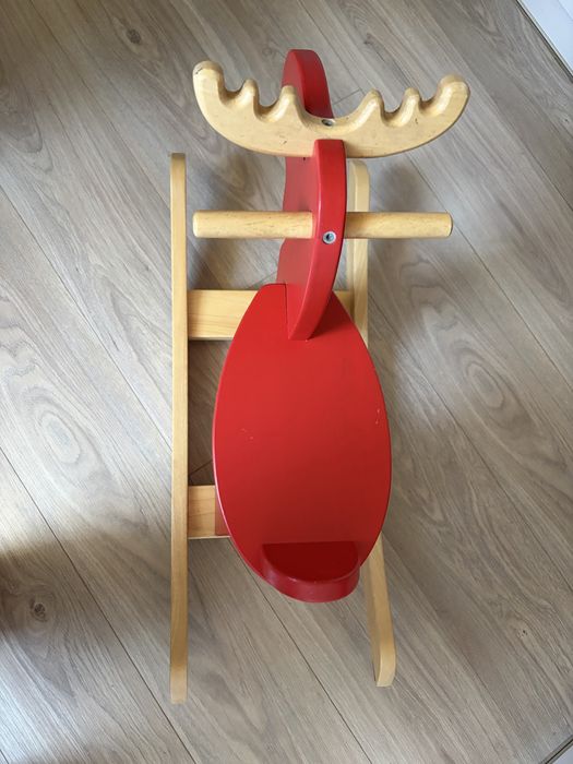 Дървено люлеещо еленче IKEA