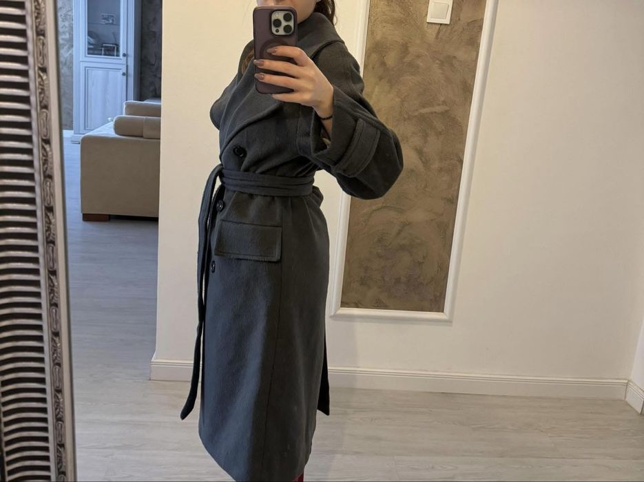 Vand palton oversized lana alpaca casmir