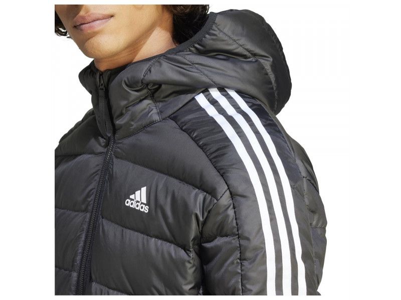 Мъжко пухено яке Adidas с качулка  размер - L