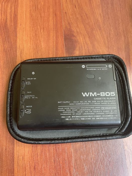 Walkman Sony WM 805 (casti wireless)