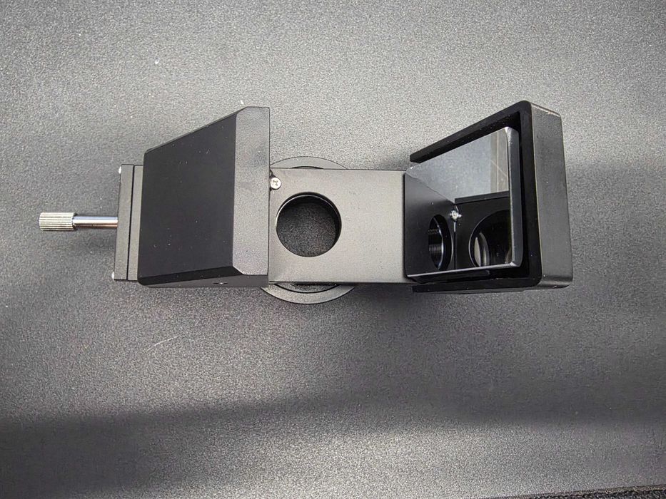 C-Mount 3D Stereo Zoom Lens 2D към 3D адаптор за обектив на микроскоп.