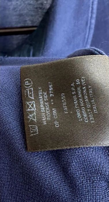 Мужское поло Loro Piana Оригинал