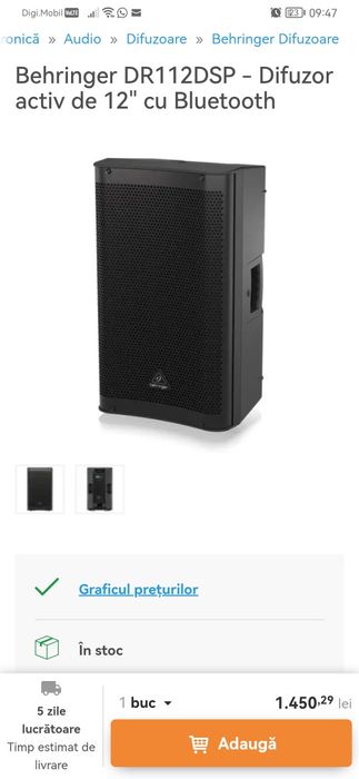 Boxa Behringer Dr112