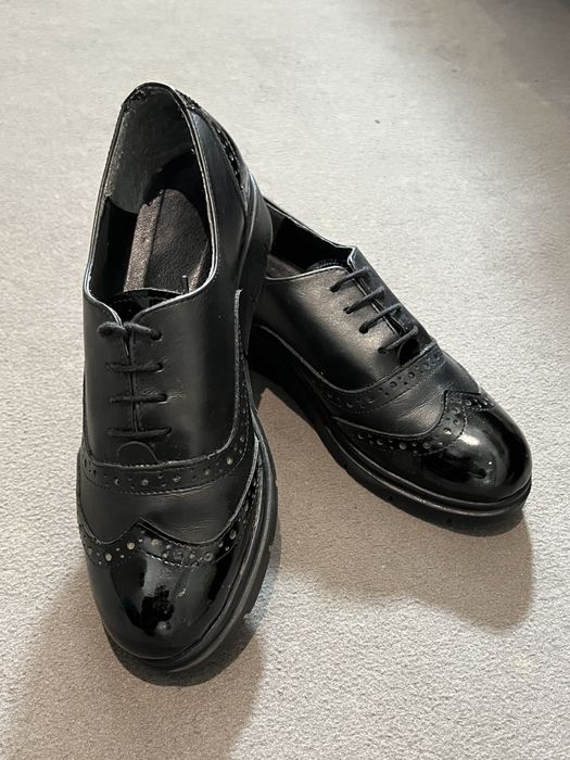 Pantofi casual mocasini dama piele naturala talpa inalta