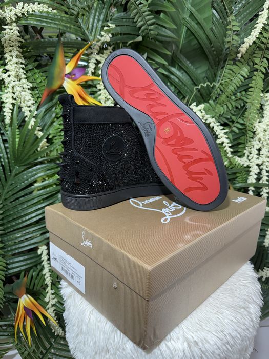 Christian Louboutin High Crystals Strass