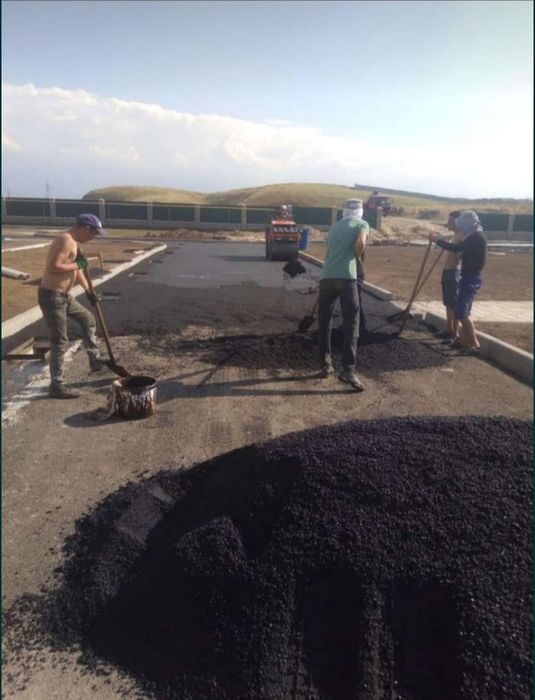 Укладка асфальта