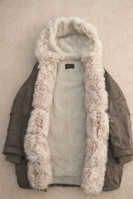 Зимняя парка на меху