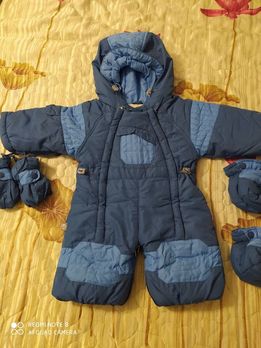 Зимний комбинезон для мальчика