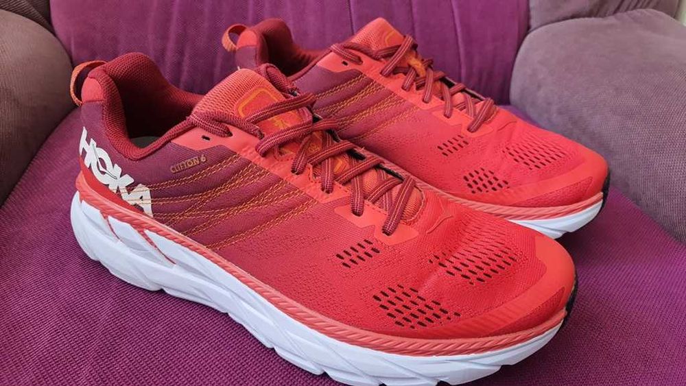 Pantofi alergare HOKA Clifton 6 Red marimea 45 1/3 zero km